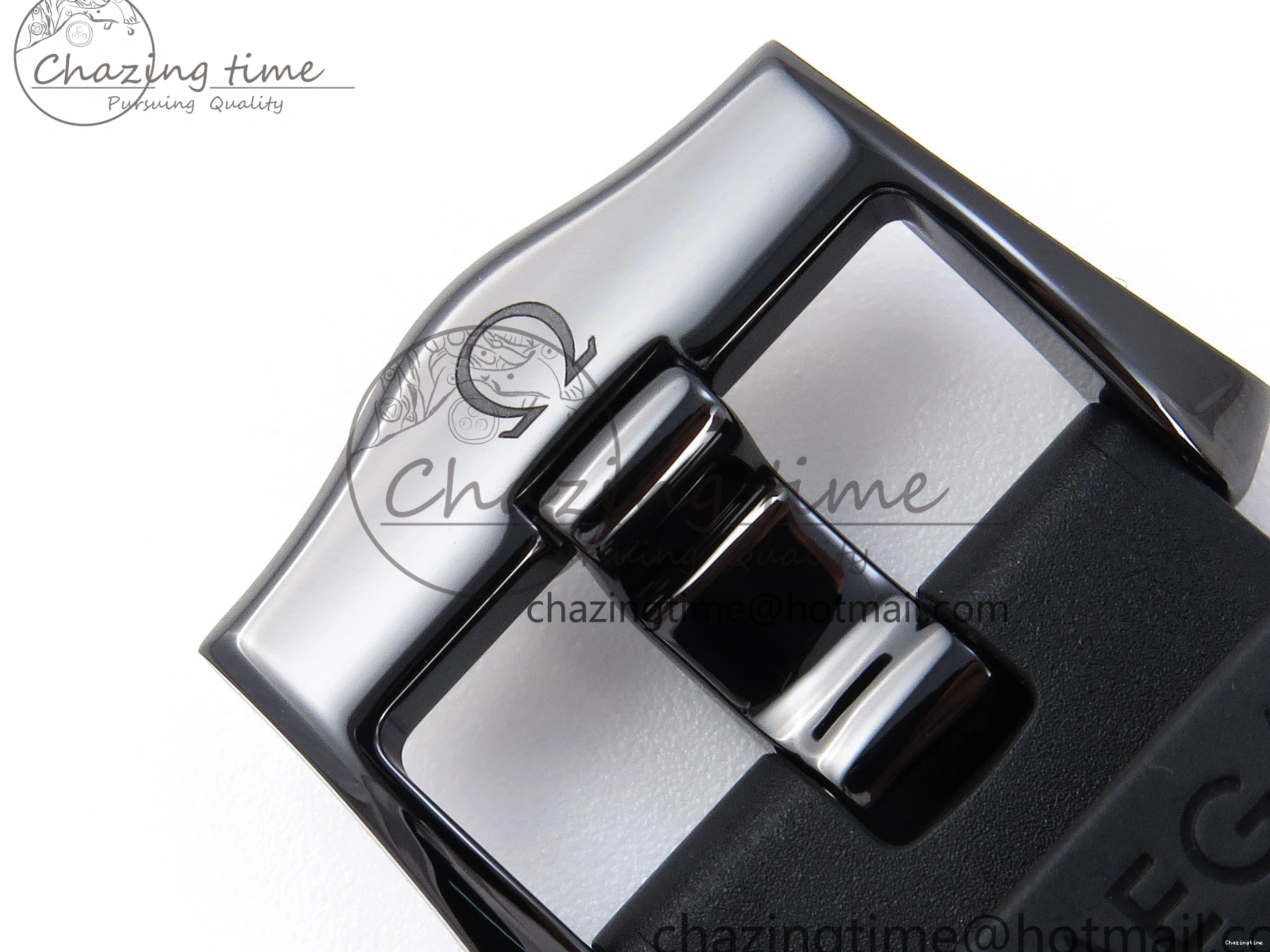 0316 SEAMASTER 300M 43.5MM BLACK CERAMIC VSF 1:1 BEST EDITION BLACK DIAL ON BLACK RUBBER STRAP A FashionForward 7766